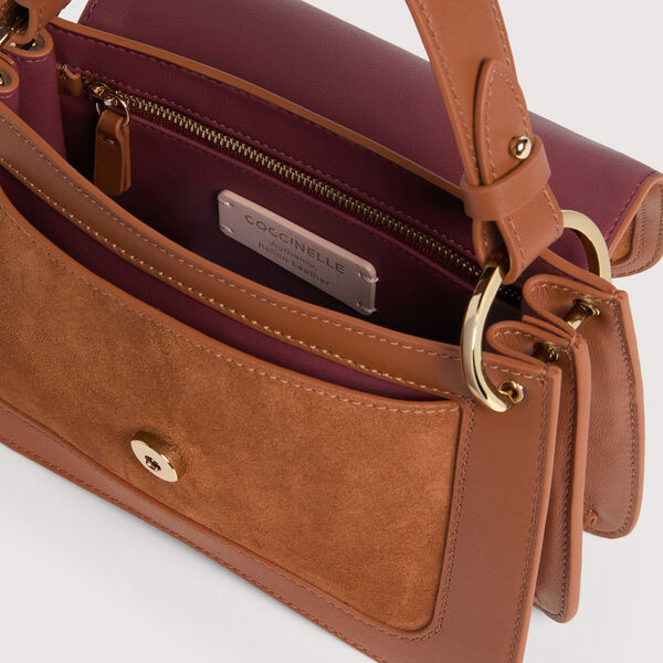 Coccinelle C-ME New geo.patch, cognac, Coccinelle