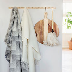 Lynild Pledd, Grey/Natural, R&oslash;ros Tweed