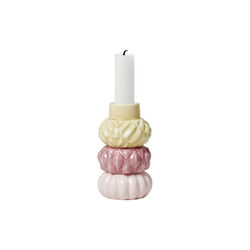 Samsurium Candlestack 3 stk., mimosa/blush/powder, Dottir Nordic Design