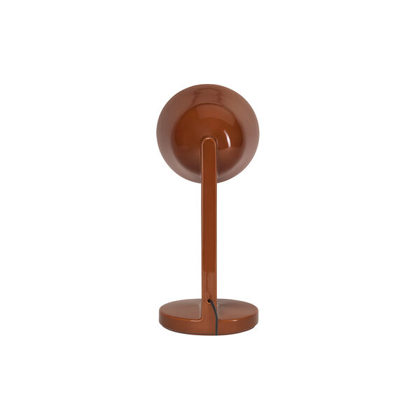 C&eacute;ramique Side Table Lamp, rust red, Flos