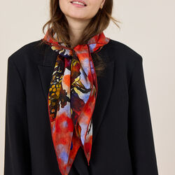 DECOUPAGE skjerf, wine, Bella Ballou