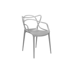 MASTERS stol, grey, Kartell