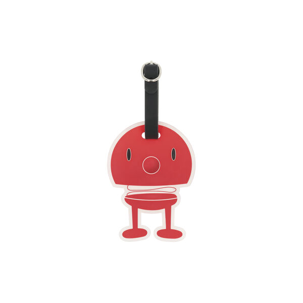 Hoptimist Bag tag, red, Hoptimist