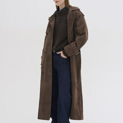 TaraMW Suede Trenchcoat, delicioso, My Essential Wardrobe