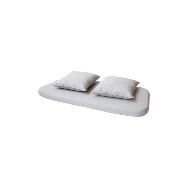 Putesett til Moments benk, light grey, Cane-line
