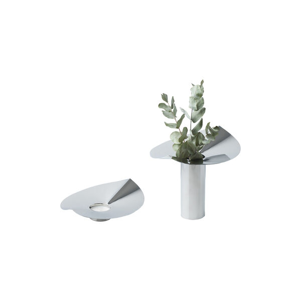 L&ouml;v lysestake/Vase, Klong