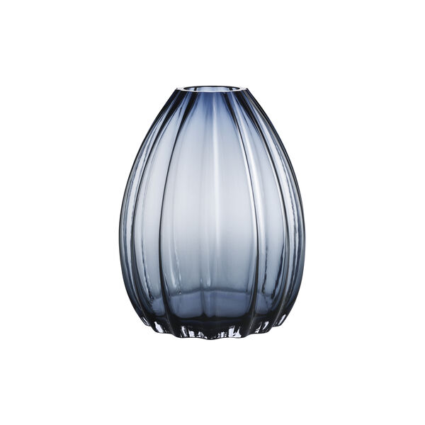 2Lips vase, m&oslash;rk bl&aring;, Holmegaard