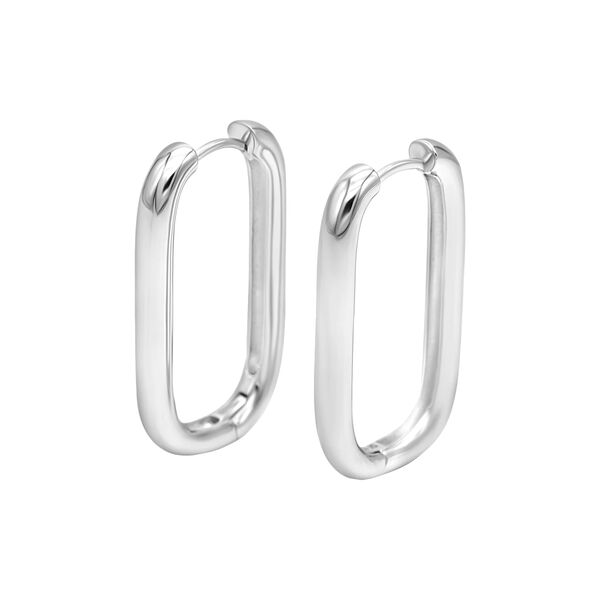 Egde Hoops, silver, WHO IS SHE