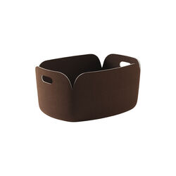 Restore Basket, dark brown Restore Basket, dark brown, Muuto