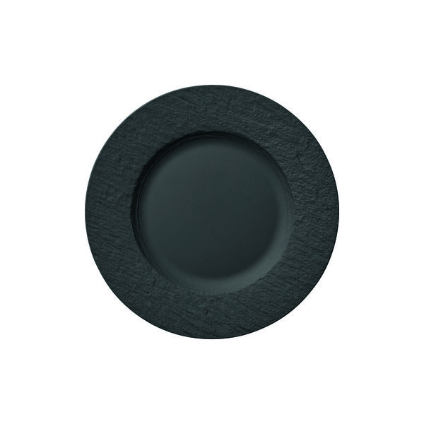 Manufacture Rock tallerken, sort Manufacture Rock tallerken, sort, Villeroy & Boch