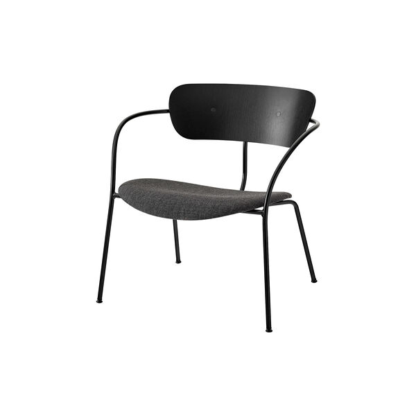 Pavilion AV6 loungestol, sort/gr&aring;, &Tradition