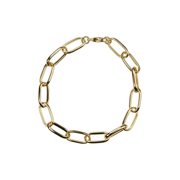 Emilia large chain bracelet, gold, Emilia by Bon Dep
