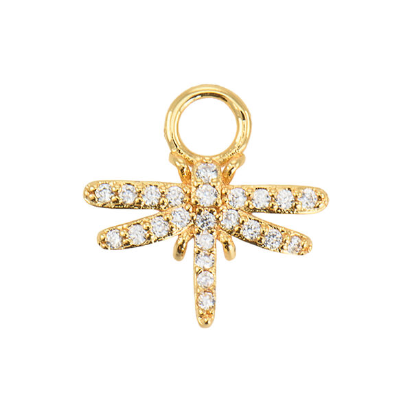 Pia Small charm, gold, Emilia by Bon Dep