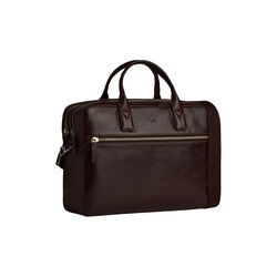 KingstonMBG Laptop Bag, espresso brown, Markberg