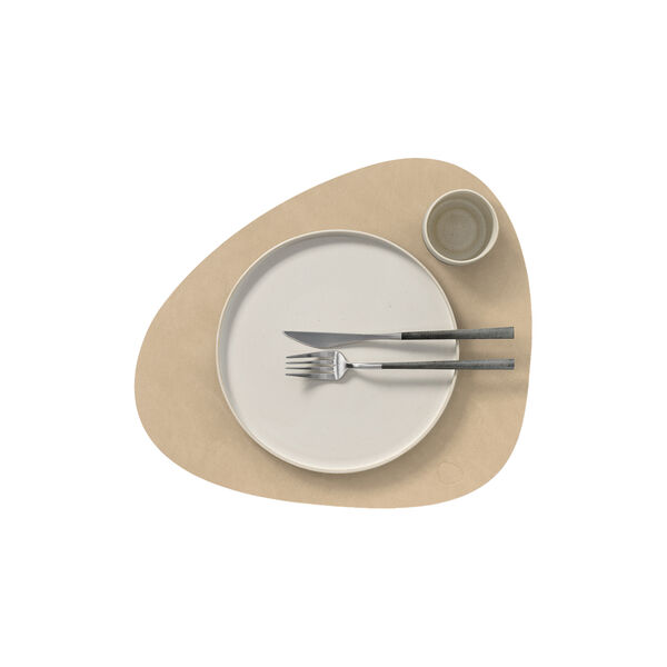 Nupo dekkebrikke Curve L, sand, LIND DNA