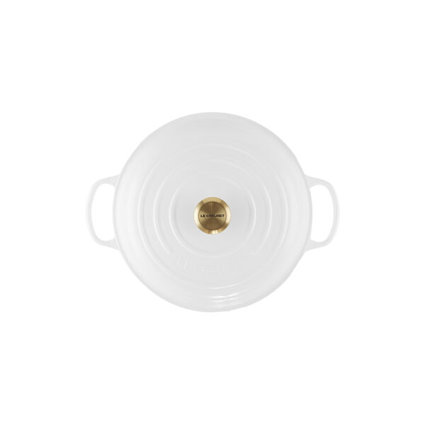 Signature st&oslash;pejern buffetgryte 30 cm, white, Le Creuset