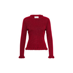 DouniaPW Pullover | biking red/lurex, Part Two