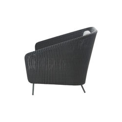 Mega loungestol inkl. putesett, grey/graphite, Cane-line