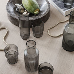 Pond bordskånere, messing, Ferm Living