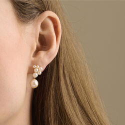 Ocean Treasure &oslash;redobber, forgylt, Pernille Corydon Jewellery