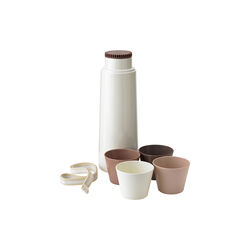 PICNIC termosflaske med 4 kopper, blossom, RIG-TIG