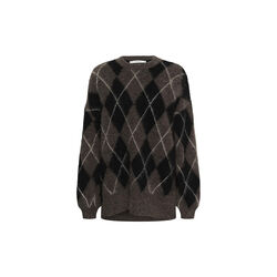 GZsida multi long pullover, black/chestnut/ivory, Gestuz