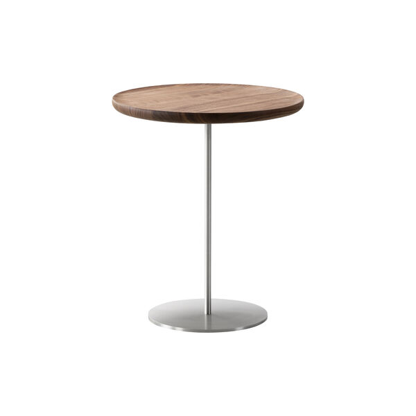 6755 Pal bord, valn&oslash;tt/rustfritt st&aring;l, Fredericia Furniture