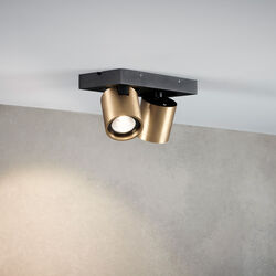 FOCUS 2 Ceiling Spotlight, brass, LIGHT-POINT