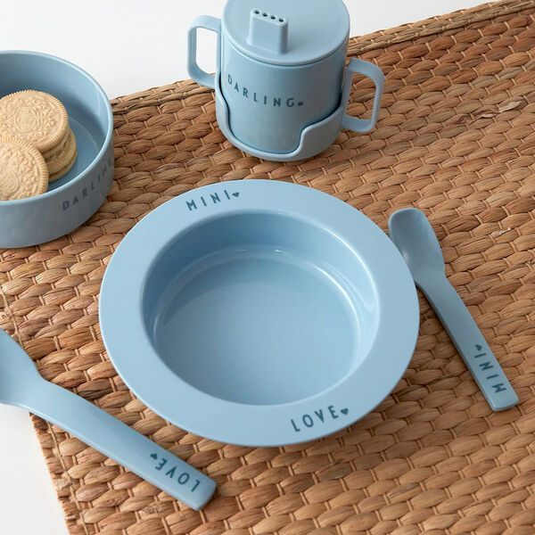 Mini Favourite startsett, lyseblå, Design Letters