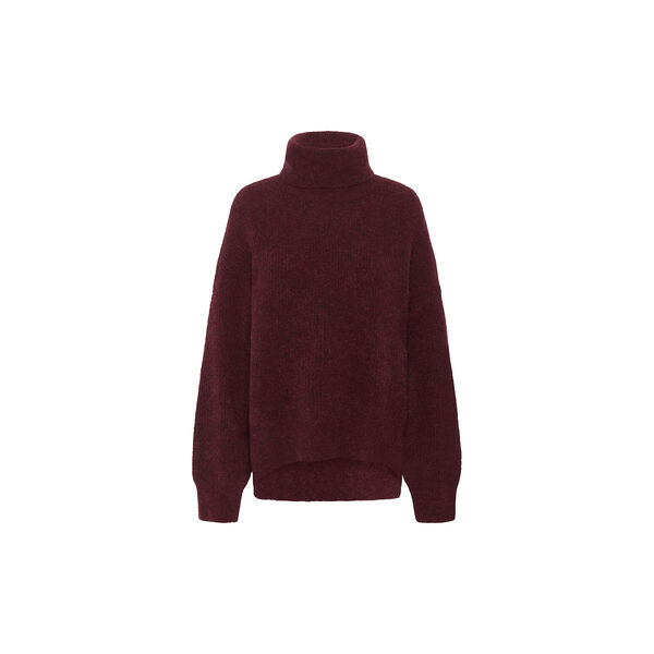 AlphaGZ rollneck, blood red mélange, Gestuz