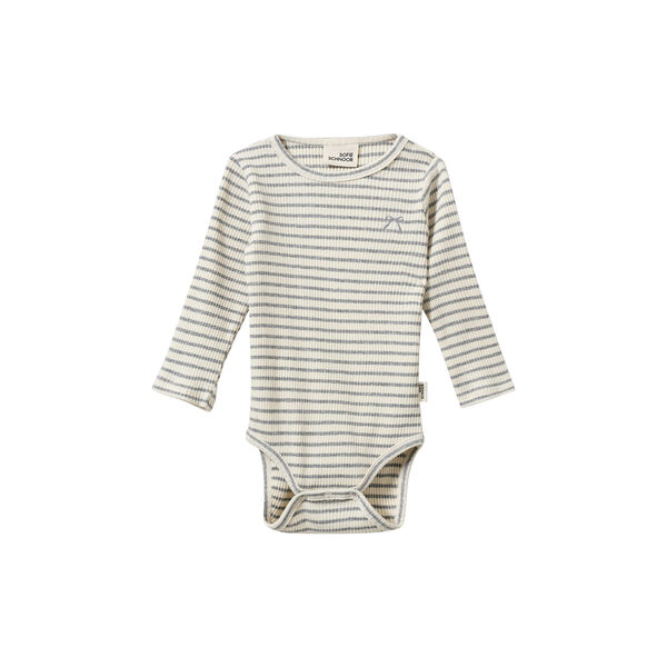 DicteKB Bodystocking, grey striped, Sofie Schnoor