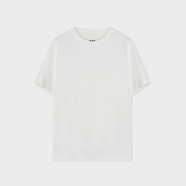 Parry - Heavy Jersey RD T-Shirt, bright white, DAY Birger &eacute;t Mikkelsen