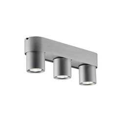 AURA C3 taklampe, titanium, LIGHT-POINT