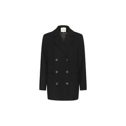 FrannieMW kort frakk, black, My Essential Wardrobe