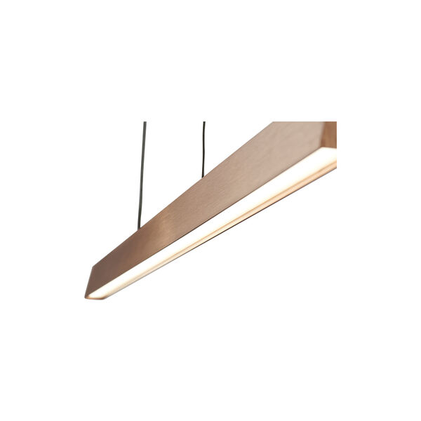 EDGE LINEAR S1500 pendel, rose gold, LIGHT-POINT