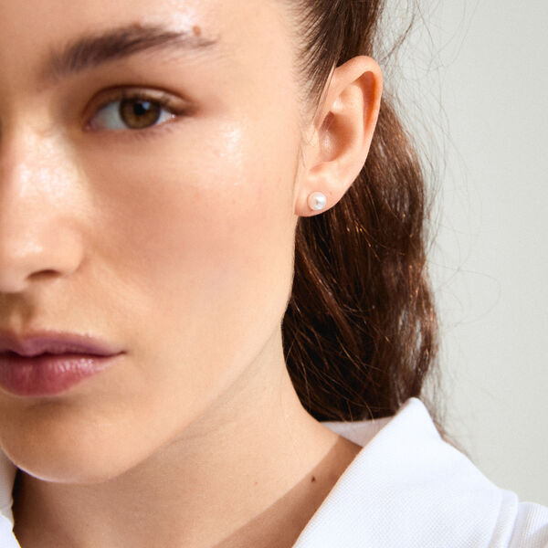 DIONYSIA Pearl Studs, gullbelagt, Pilgrim