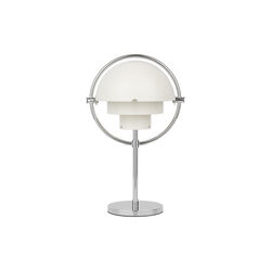 Multi-Lite Portable Lamp, white semi matt/chrome Multi-Lite Portable Lamp, white semi matt/chrome, GUBI