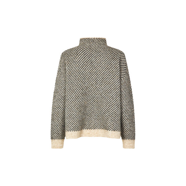 Capella strikket t-ringet hals, brazilian sand, Second Female