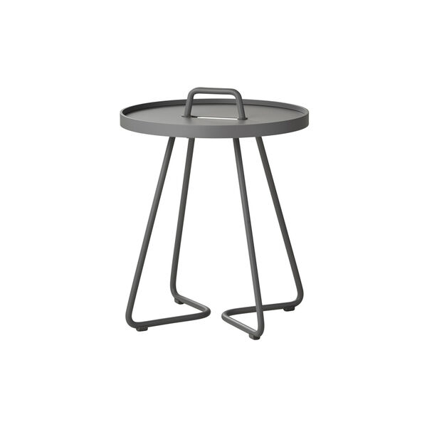 On-The-Move sidebord, light grey, Cane-line