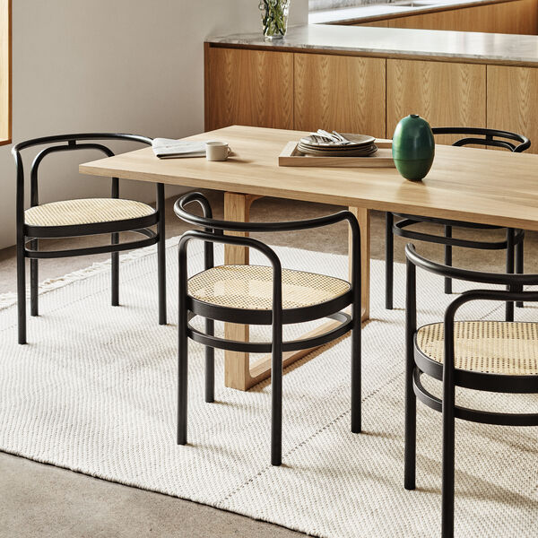 PK15&trade; stol, black ash, Fritz Hansen