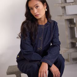 PBOTexas jacket, dark denim, PBO