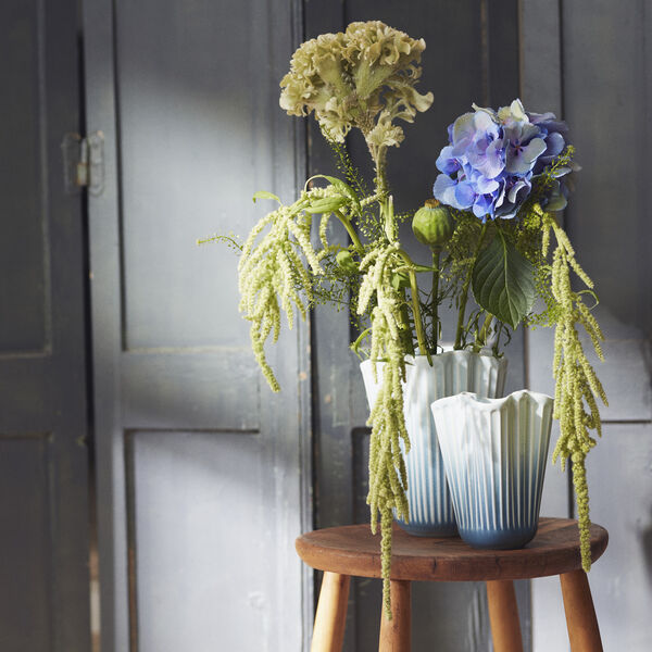 Hammersh&oslash;i Unfold Vase, bl&aring;, K&auml;hler