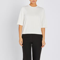 AnemoneBBGliandra knit, snow white, Bruuns Bazaar