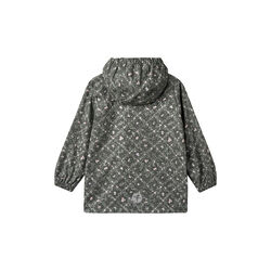 Rainwear Ollo Jacket, 9533 forest lake checked flowers, Wheat