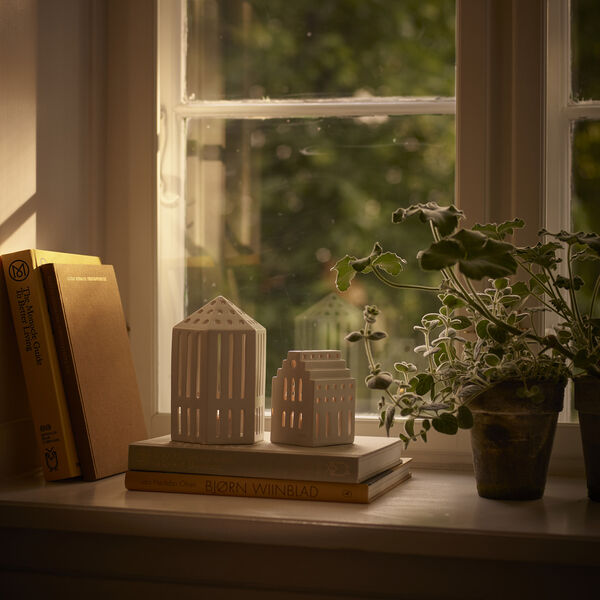 Urbania lyshus Langkirke, hvit, Kähler