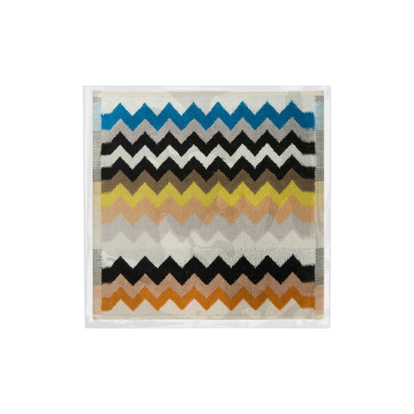 Best ansiktsh&aring;ndkle single, svart multifarget, Missoni Home