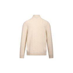 Edward Half-zip, cream melange, Urban Pioneers