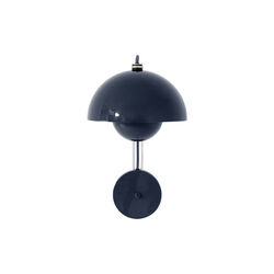Flowerpot VP8 Wall Lamp, steel blue, &Tradition