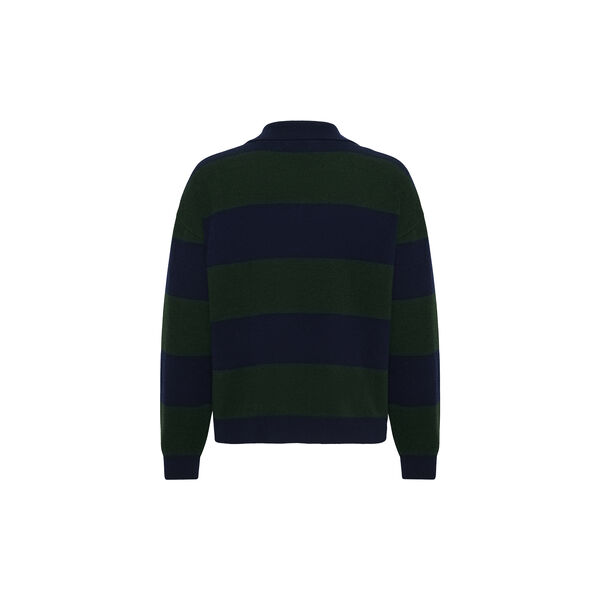 MWJola Knit Polo Pullover, douglas  w. navy stripe, My Essential Wardrobe