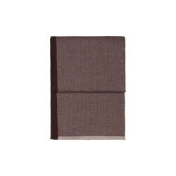 Herringbone pledd, chocolate/beige, ELVANG
